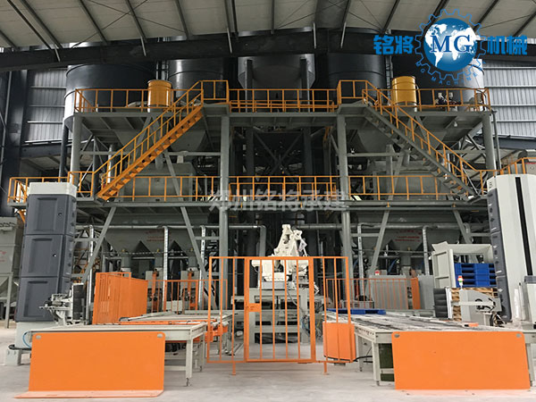 生產(chǎn)膩子粉需要什么機(jī)器，哪些原料？