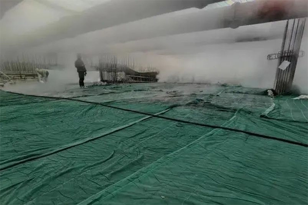 “蒸科技”首次亮相濟(jì)南地鐵，冬季混凝土砂漿低溫施工也不怕！